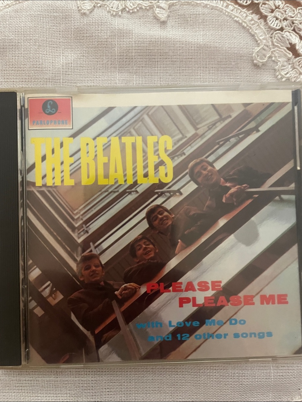 The Beatles - Please Please Me CD (White & Black Text)